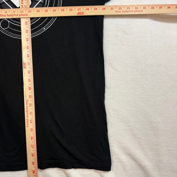 Canvas L Cyanotic Band TShirt Black Industrial Goth Cyber The After Effect Album - Picture 5 of 7